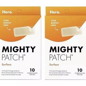 Hero Cosmetics Mighty Patch Surface Hydrocolloid Patches  02-2027 Lot of 2